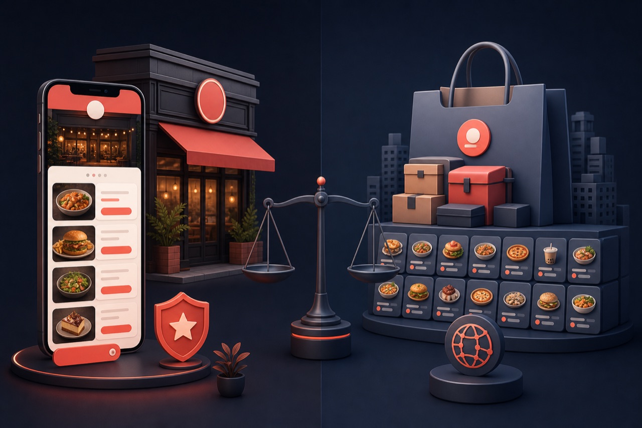 Your own ordering system vs Trendyol Yemek