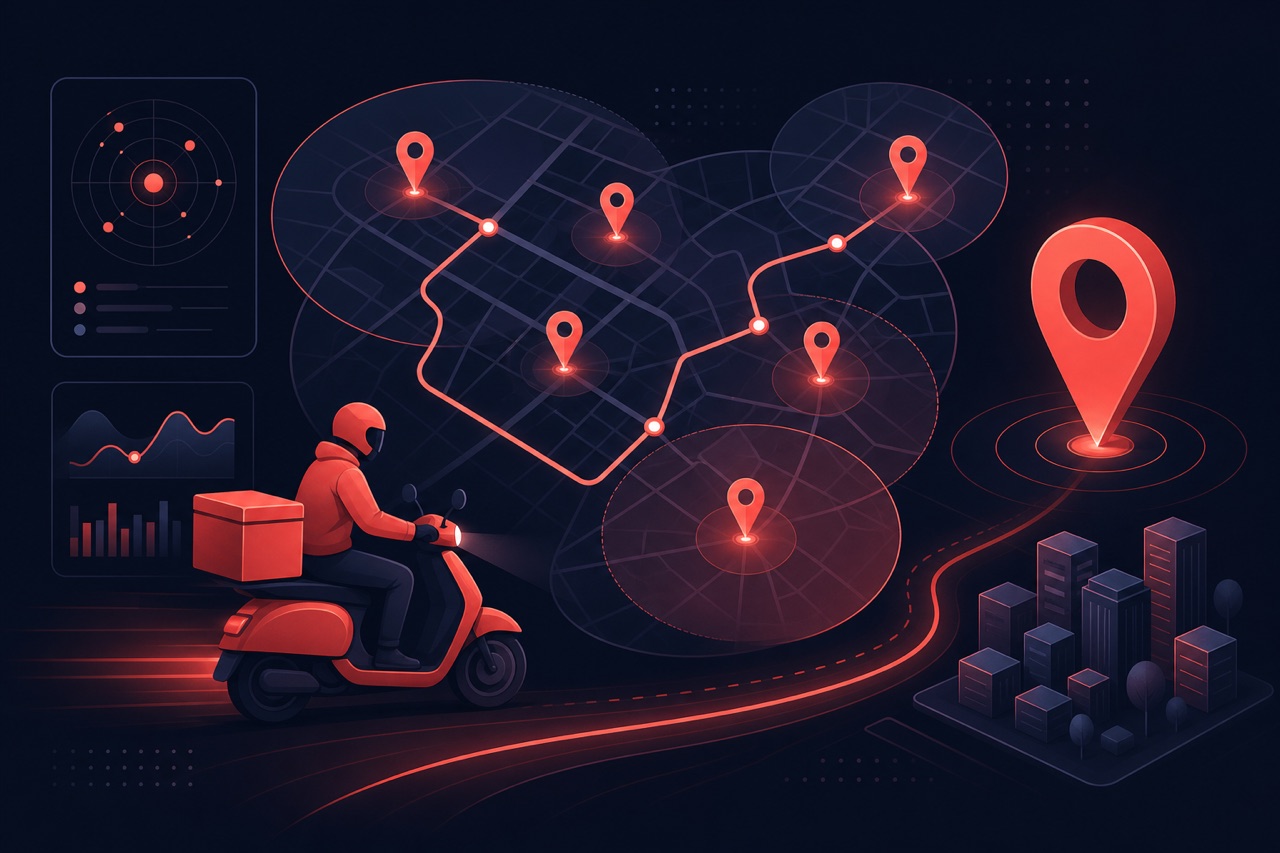 Delivery zone and courier optimization